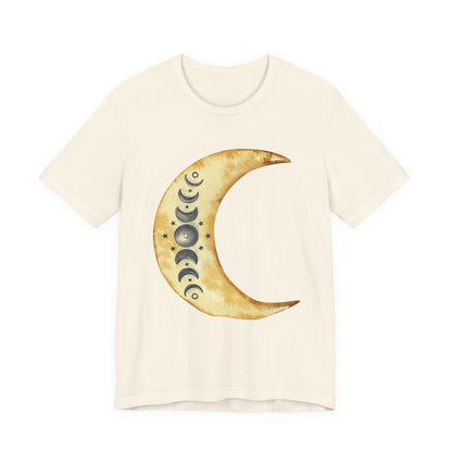 Moon phases Cresent Moon Spiritual Graphic Tee