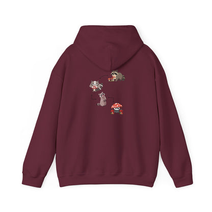 Raccoon Eating Mushroom Sweatshirt