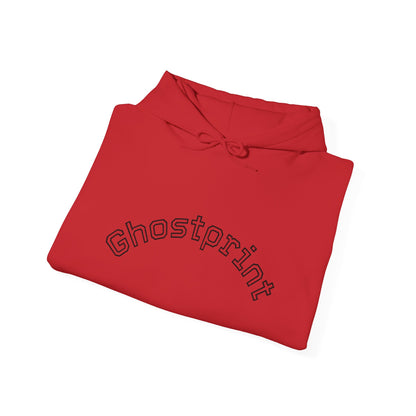 Ghostprint Logo Essential Hooded Sweatshirt