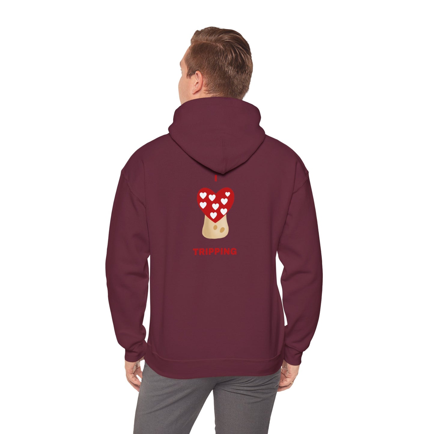 I Heart Tripping Psychedelic Hooded Sweatshirt