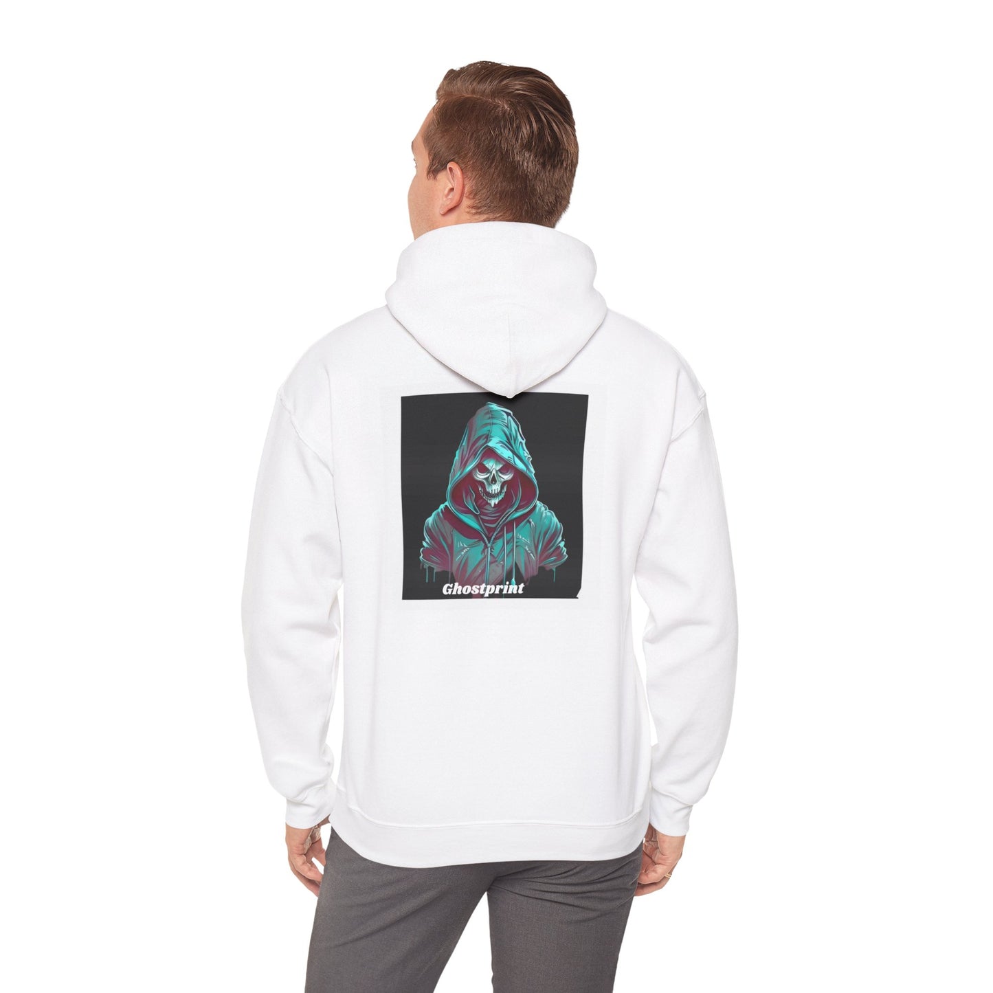 Ghostprint Logo Essential Hooded Sweatshirt