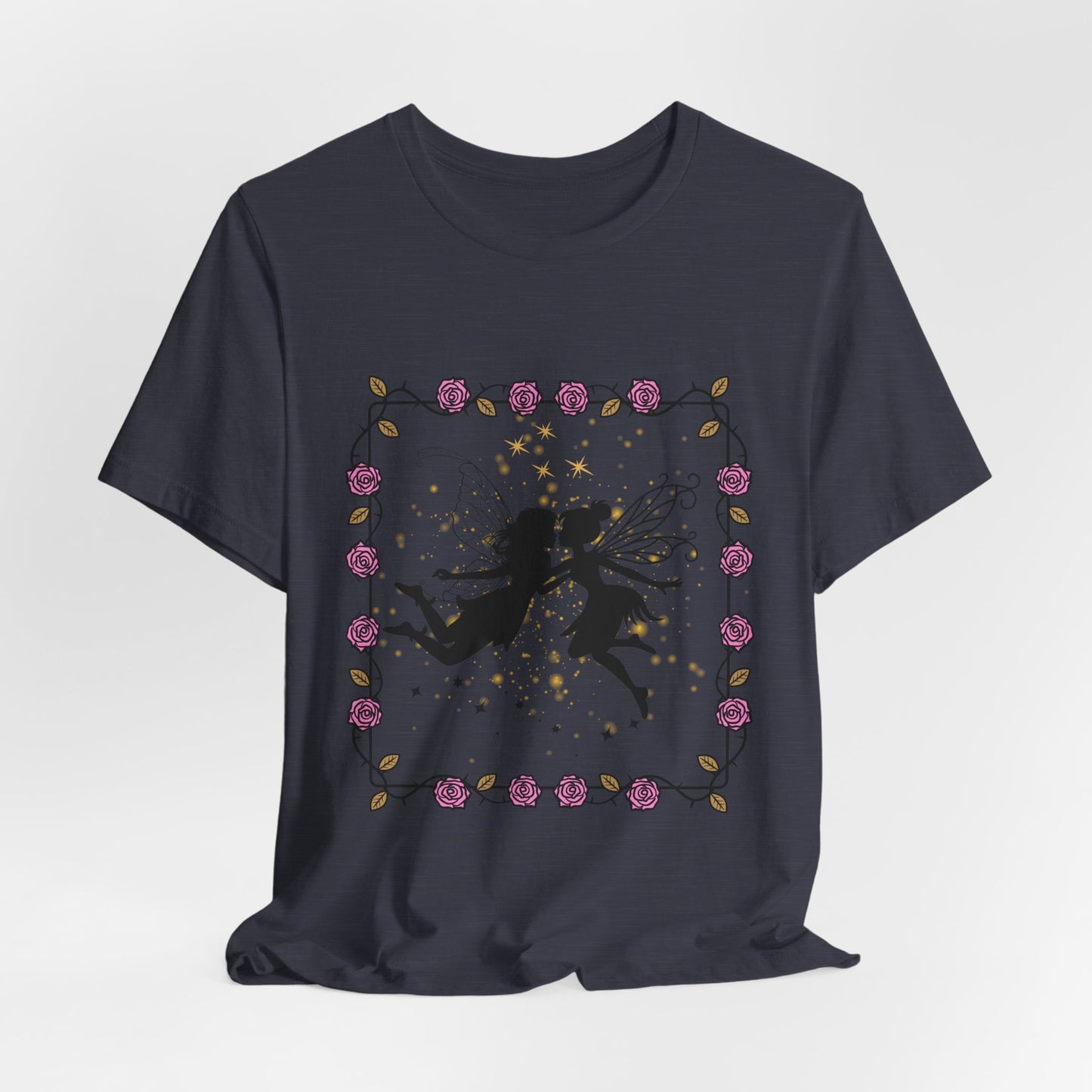 Kissing Fairies Fantasy Psychedelic Tee