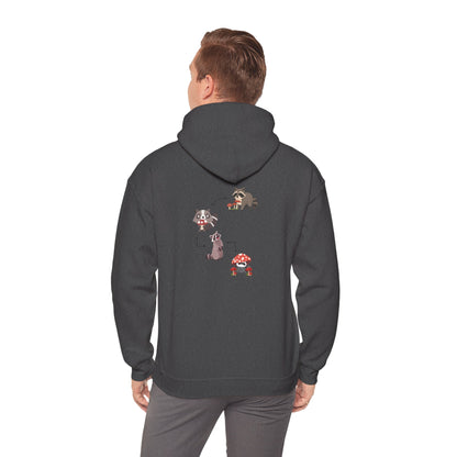 Raccoon Eating Mushroom Sweatshirt