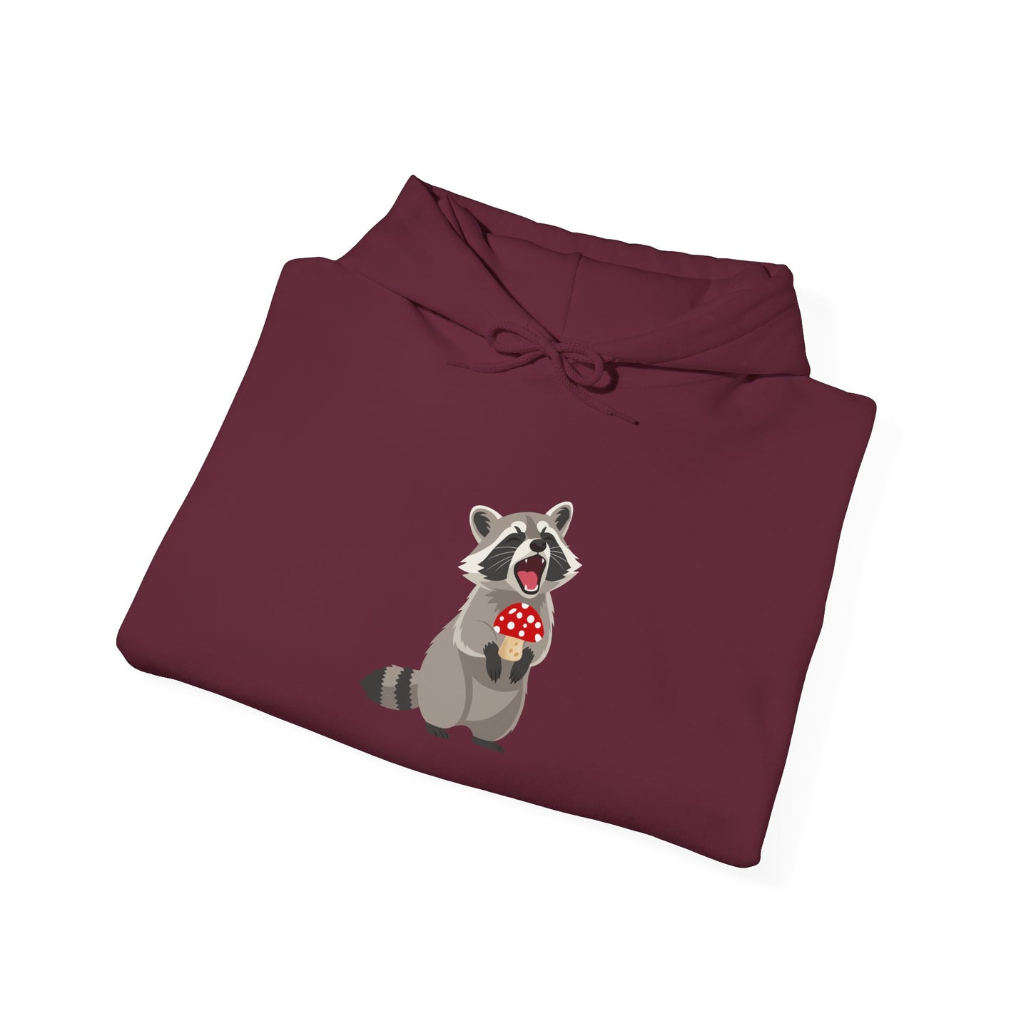 Raccoon Eating Mushroom Sweatshirt