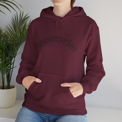 Ghostprint Logo Essential Hooded Sweatshirt