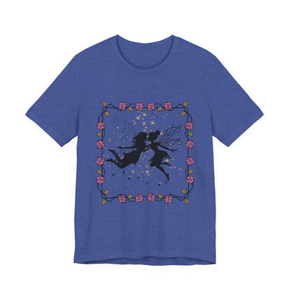 Kissing Fairies Fantasy Psychedelic Tee