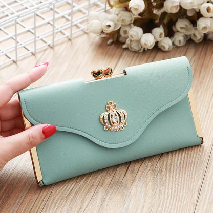 Women's Wallet Crown Clutch