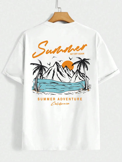 Summer Adventure Mens T-Shirt