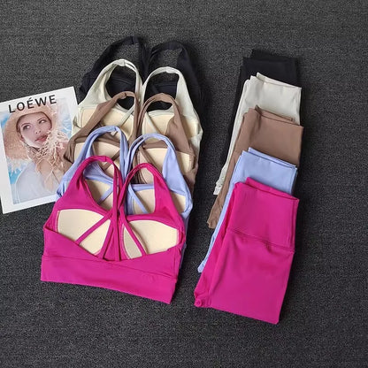 Women Breathable Yoga Set 2pcs