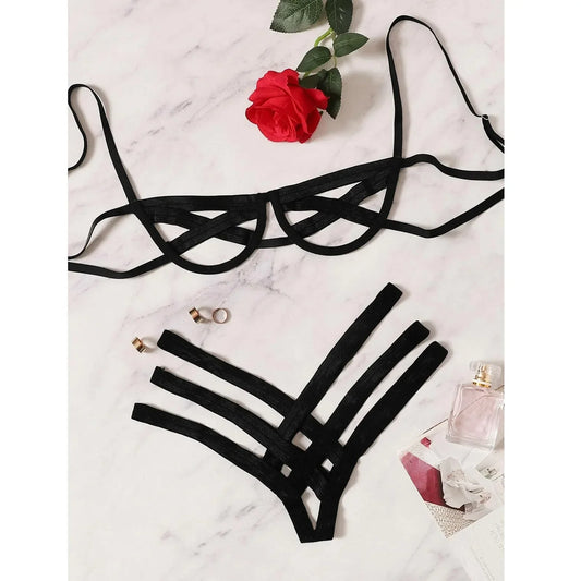 Sexy Lingerie Women's Bra and Panty Set