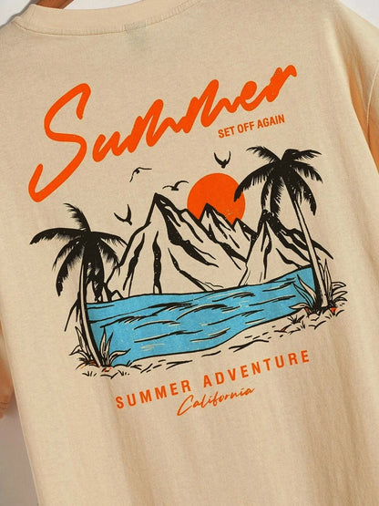 Summer Adventure Mens T-Shirt