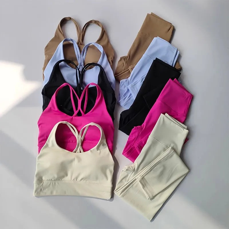 Women Breathable Yoga Set 2pcs