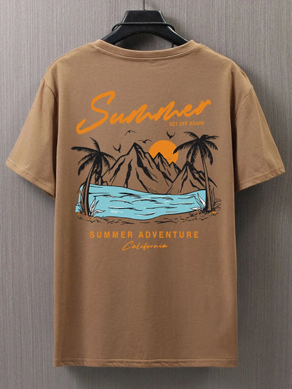 Summer Adventure Mens T-Shirt