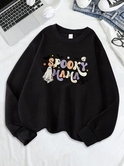 Halloween Spooky Mama Sweatshirts