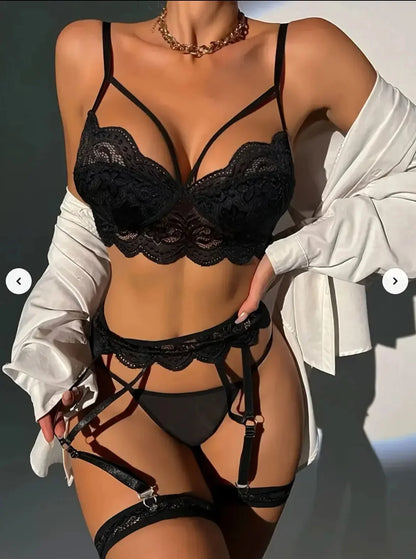 Sexy Lace Bra And Panty lingerie Set