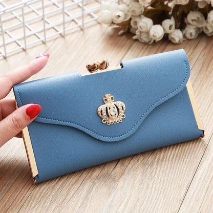 Women's Wallet Crown Clutch