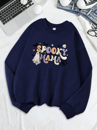 Halloween Spooky Mama Sweatshirts