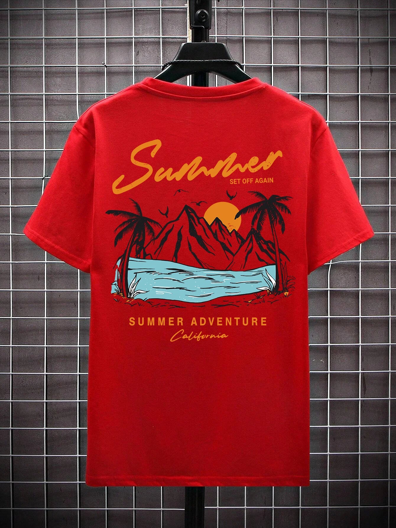 Summer Adventure Mens T-Shirt