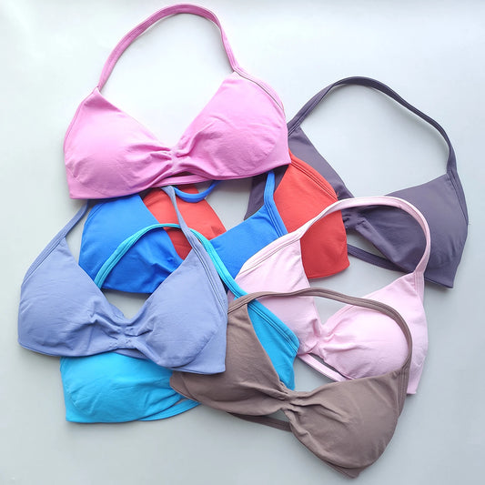 Strappy Backless Sport Bras