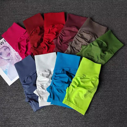 High-Waist Women's Yoga Shorts