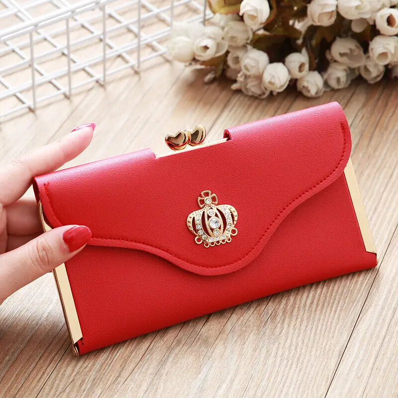 Women's Wallet Crown Clutch